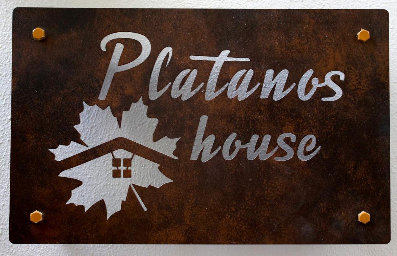 Platanos House Appartement Plomari Buitenkant foto